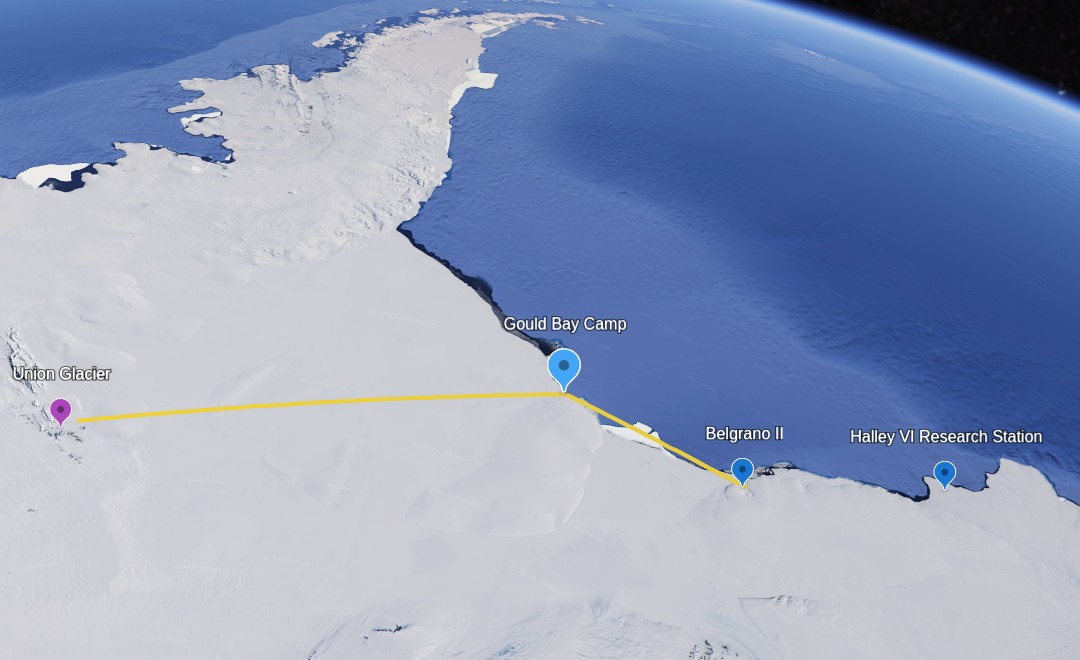 Day 2 – A Strategic Move: From Gould Bay to Belgrano Base